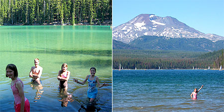 Devil's Lake and Elk Lake